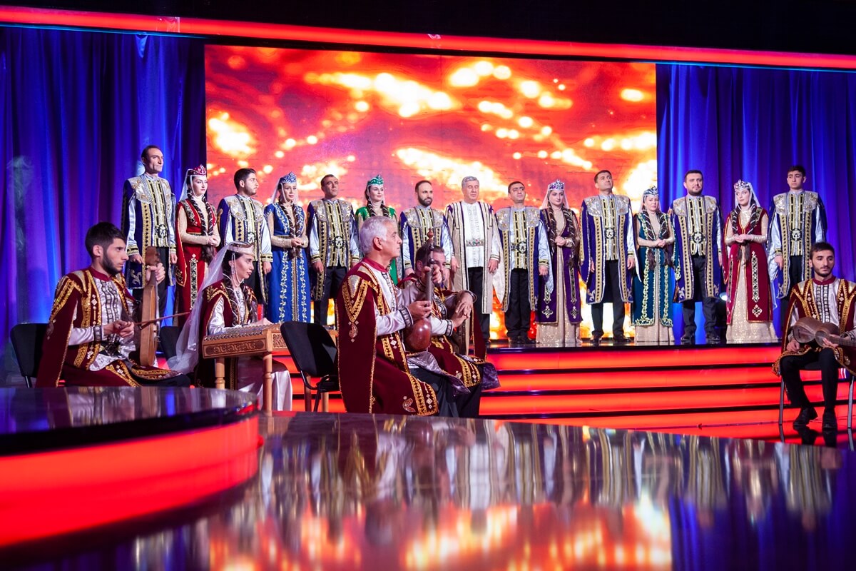 National songs from “The Armenian National Musical Treasury”. Unique concert of the “Renaissance” Foundation on Armenia TV (trailer, photos)